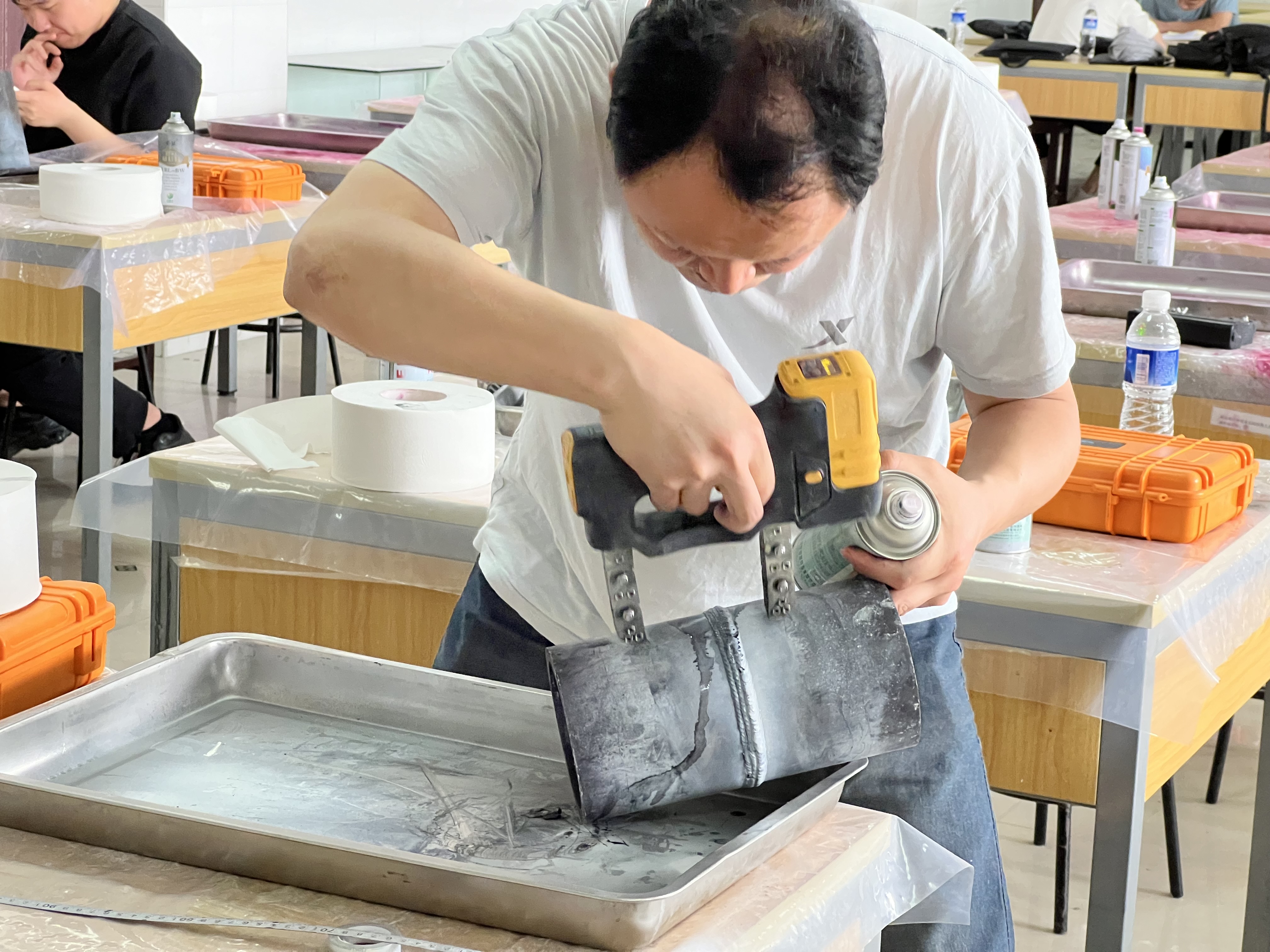 武汉船级社MT、PT取证班  济宁鲁科提供磁粉探伤设备