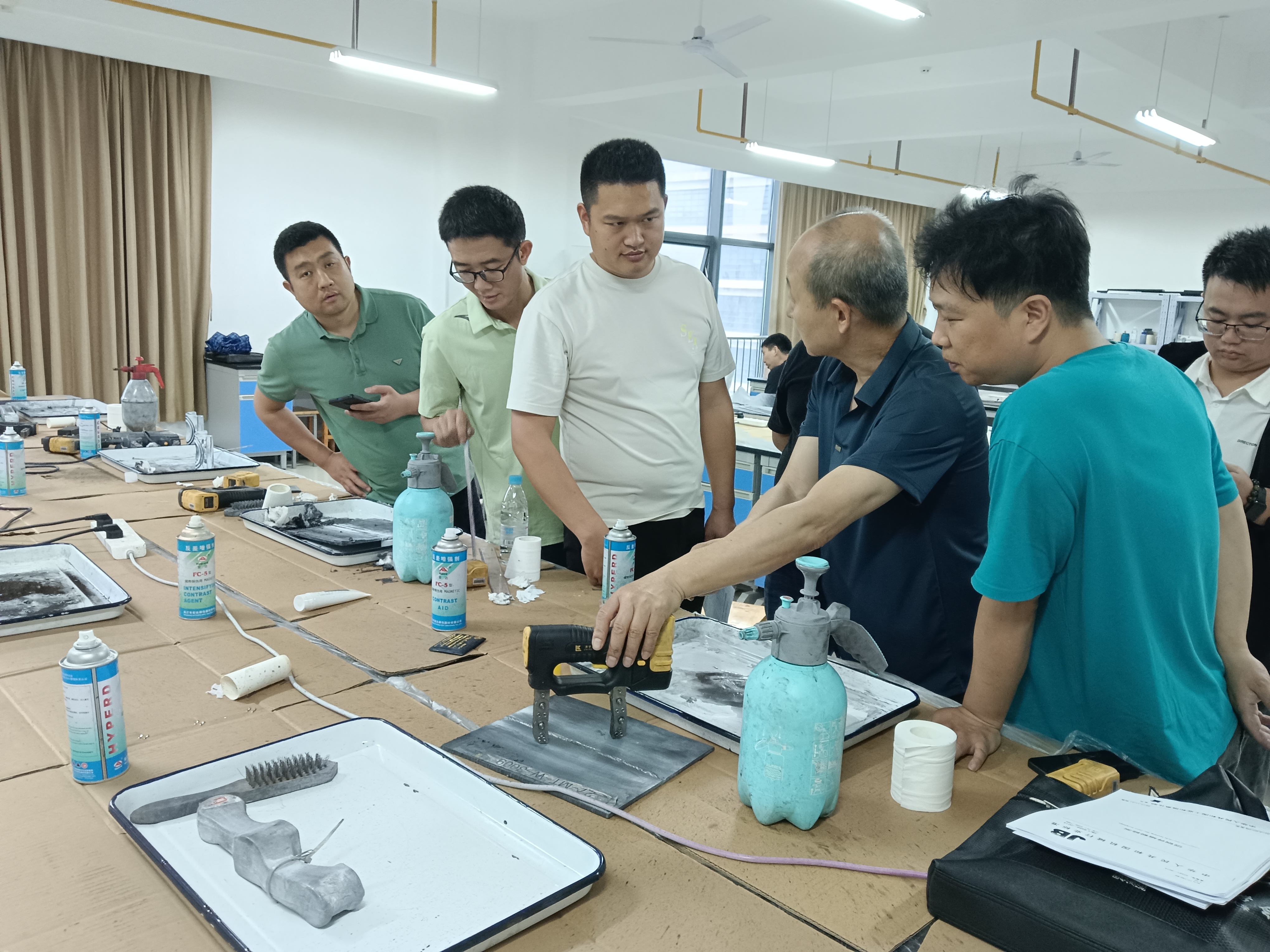 湖北工业大学机械工程学会无损检测学会人员培训